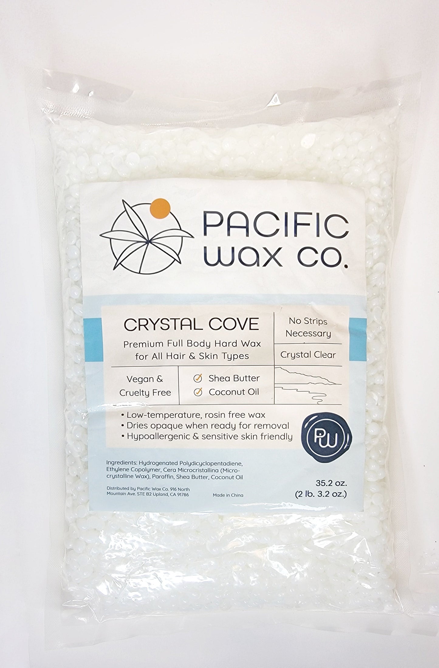 Crystal Cove Shea Hard Wax 22lbs